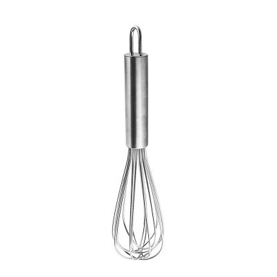 Cina Factory Sale Egg Stiring Egg and Cream Rotary Beater Handle Hand Manual Stainless Steel Egg Beater in vendita