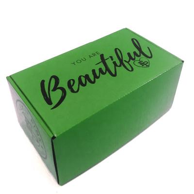 China Recyclable Free Shipping Kraft Cardboard Custom Paper Flat Folding Shipping Box Small Large for sale