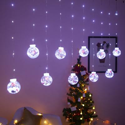 China Led String Light Copper Wire LED Lamp Wishing Ball Curtain Light Festival Wedding Christmas Decoration Light for sale