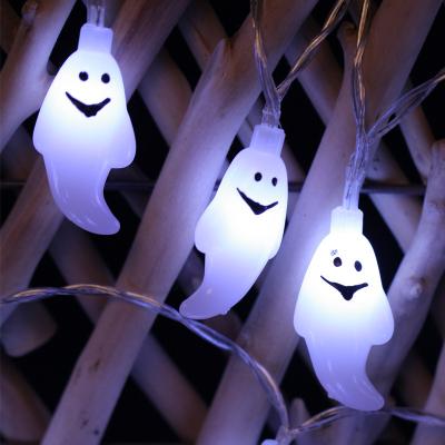 China Solar String Lights Led Halloween String Lights Room Decoration Party Battery Ghost String Lights Star Lights for sale