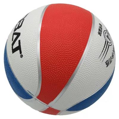 China Durable high quality using various PU rubber training basketball for sale