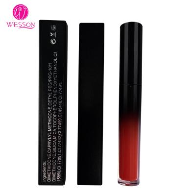 China Waterproof Lip Gloss Natural Liquid Lip Gloss Private Label Organic Wholesaler for sale