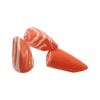 China Wesson Soft Wholesale Beauty Vegan Double Color Makeup White Orange Sponge for sale