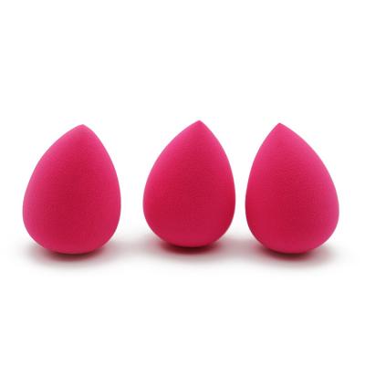 China Smudge Brush Wesson Beauty Girl's Favorite Red Soft Dripping Sponge Eggs Makeup for sale