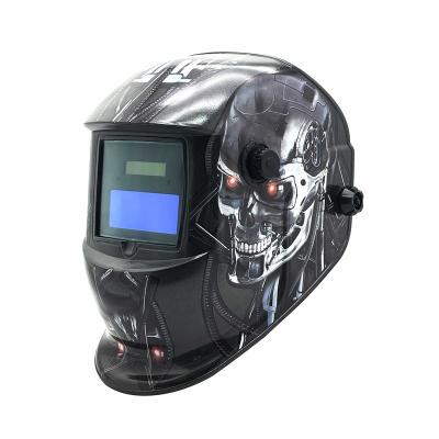 China Welding Cap Design Full Face Welding Shield True Color 4 Unique Sensor Head Mounted Auto Darkening Welding Helmet 110mm*90mm*9mm for sale