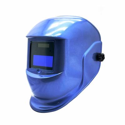 China Best Selling Welding Cap Welder Single Head Large Welding Helmet Viewing Mounted Auto Tarnish Welding Helmets 110mm*90mm*9mm for sale