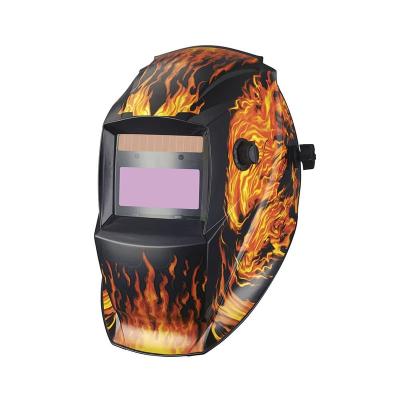 China Welding Cap Head Mounted Poplar Style Fashionable And Durable Auto Darkening Welding Hemlets Welding Helmet For Welder Working 110mm*90mm*9mm for sale