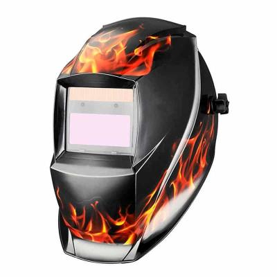 China High Quality Cheap Welding-Mask Decal Safety Solar Powered Auto Darkening Welding Helmets 110mm*90mm*9mm for sale