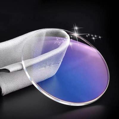 China Factory Sale 1.56 Vision Index Single Medium Single Coating AR Vision Resin Optical Lens for sale