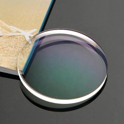 China Single vision 1.56 single vision hmc AR coated cr-39 ophthalmic lenses for sale