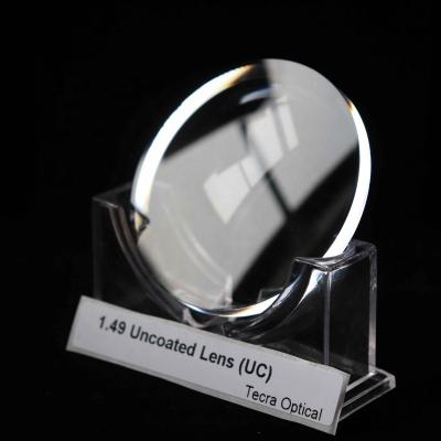 China Cheap Single Vision 1499 CR39 UC Uncoated Clear Optical Lenses For Tinted for sale