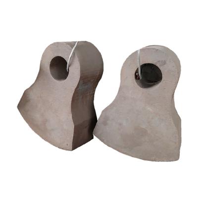 China Cement Plant Cr Manganese Alloy Steel Stone Crusher Casting Hammer High High Cement Plant Cr Manganese Alloy Steel Stone Crusher Hammer Casting Hammer for sale