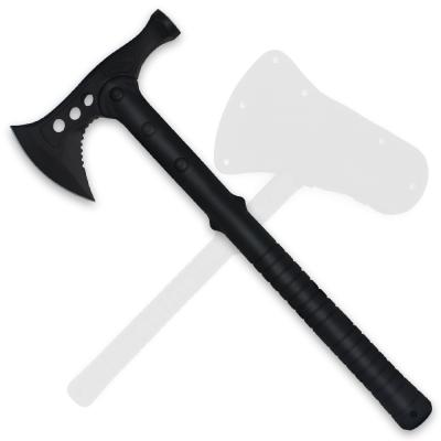 China Outdoor Hunting Tools Rubber Coated Handle Hatchet Tactical Camping Survival Ax and Hammer for sale