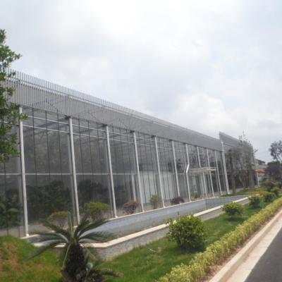 China High Cost Performance Easily Assembled With Agricultural Equipment Glass Greenhouse for sale