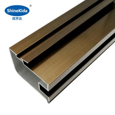 China Industry aluminum profile for shower window&doors glass doors closet wardrobe door for sale