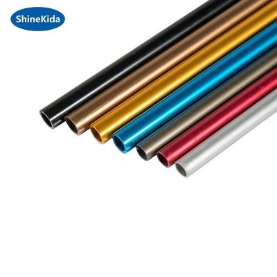 China Constructure Type Aluminum Tube Profile New Anodizing Round Pipe In 2020 for sale