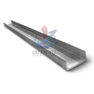 China Steel Structure Building China Supplier 316l Stainless Steel Channel Sizes Price Per Kg for sale