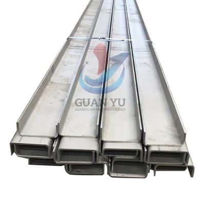 China Construction Factory Supply U Steel Channel 201 / Construction 2205 Stainless Steel 304L 316 316L 321 304 Channel for sale