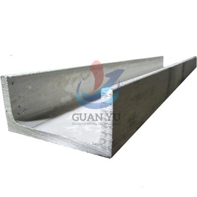 China Wholesale Promotional High Quality Construction / Construction Multiple Sizes 202 304 Stainless Steel Channel for sale