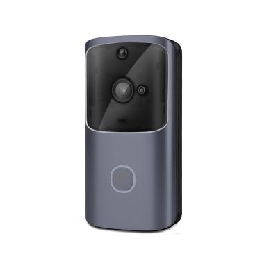 China Doorbell button wake up camera 720P two way audio wireless smart wifi doorbell 3X18650w battery video camera for sale