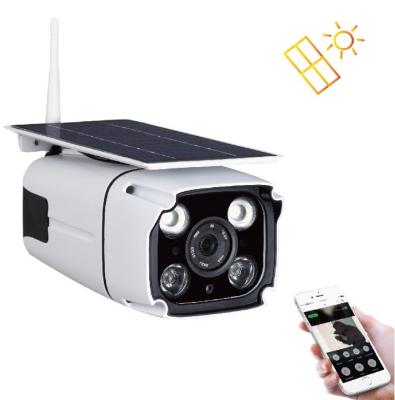 China Wifi HD 960P wireless outdoor wifi street light solar camera for sale