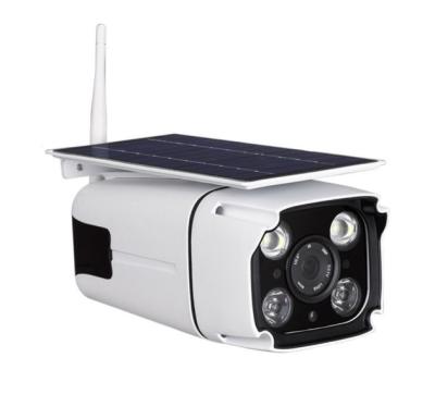 China About 2MP hd 1080p outdoor pir motion led street light wireless wifi solar camera for sale