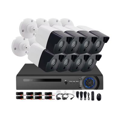 China NIGHT VISION AI H.265 8CH DVR with 8 5MP Security Camera DVR Kit Day /Night Outdoor Home Video Surveillance AHD CCTV System for sale