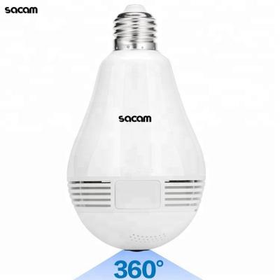 China IR Night Vision High Definition 1080P Video 360 Degree Bulb Two Way Talking Wireless wifi Hidden Camera for sale