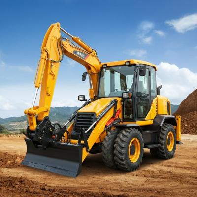 China 2023  XE210WD Wheel Backhoe Excavator 0.86cbm Power 135Kw With Blade for sale