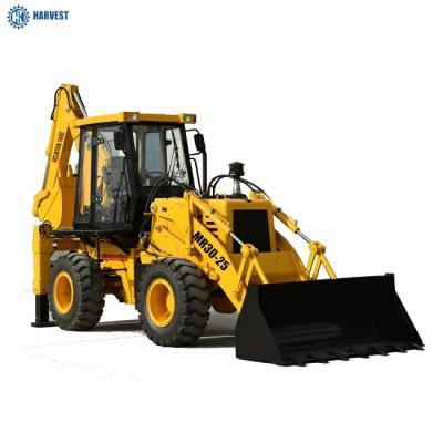 China Bucket Digging Depth 52mm MR30-25 Backhoe Loader Machine With H Outrigger for sale