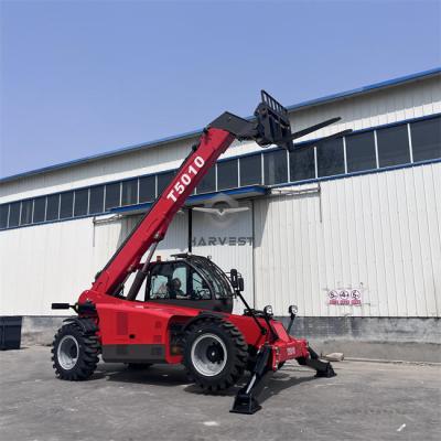 China 5 Ton Telehandler 10m Lifting Height with Yuchai Engine Tubeless Tyres for sale