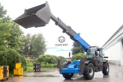 China 5 Ton Telehandler with 18m Lifting Hight Digging Bucket for Europe for sale