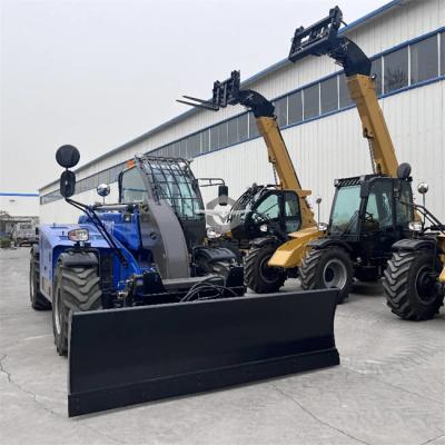 China 4x4 Telehandler Forklift T3007 With Snow Blade Euro 5 Engine For Europe for sale