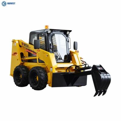 China 2600rpm Kubota Engine 0.4m3 Bucket WS50 Skid Steer Mini Excavator for sale