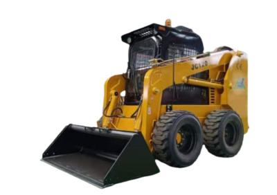 China 1200kg Skid Steer Loader JC120 Weichai 103kw with Snow Blower in Russia for sale