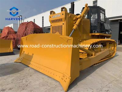 China 320hp Crawler Bulldozer HAITUI HD32 With Cummins Engine & Single Shank Ripper for sale