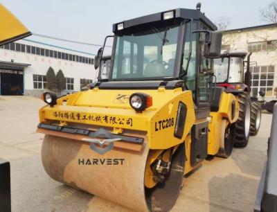China 8 Ton Double Drum Road Roller LTC208 with Cummins Engine Hot Sale In Angola for sale
