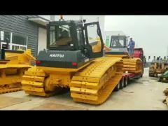 HAITUI Crawler Bulldozer HD16 Bulldozer with ripper 160hp Dozing capacity 4.5m³