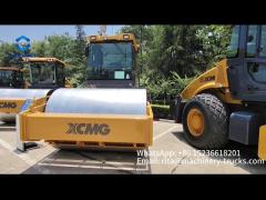 115kw XCMG Vibratory Road Roller XS183J 18 Ton With Shanghai Engine