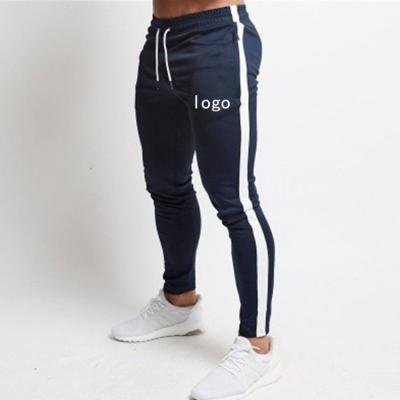 China Wholesale Anti-Static White Mens Gym Fiitness Jogger Pants Custom Streetwear Jogger Skinny Sweatpants Cottons Slim Plain Fit Jogging Pants for sale