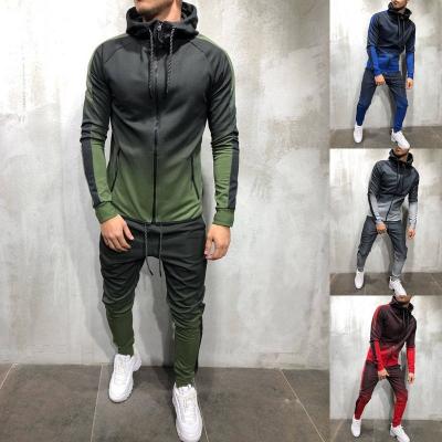 China Anti Static Wholesale Hoodie Joggers And Tops For Men Two Piece Set Clothing for sale