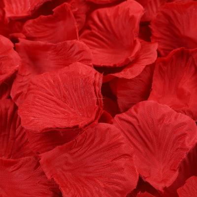 China Cheap Colorful Silk Flower Petals Simulation Rose Artificial Flowers Silk Petals Silk Wedding Decoration Silk Wholesales for sale