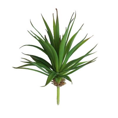 China PVC+Soft Glue Artificial Plants Wholesale Plastic Home Decoration PVC+Soft Glue Simple Artificial Pineapple Green Plant for sale