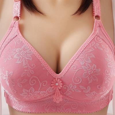 China Plus Size Tube Lingerie Sports Breathable Strapless Top Ladies Bra Shockproof No Steel Rings Anti-Sag Seamless Gathering Underwear for sale