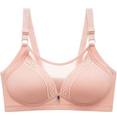 China New Breathable Lingerie Lace Up Long Strap Wrapped Chest Bottoming Strapless Vest Women Underwear Seamless Breathable Bra Plus Size for sale