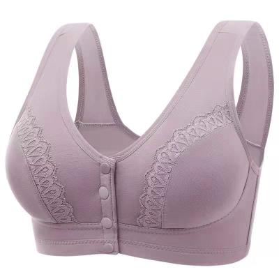 China Breathable Push Up Lace Floral Dinner Bras Padded Plus Size Women's Underwear Large Plus Size Bras SHEIN for sale