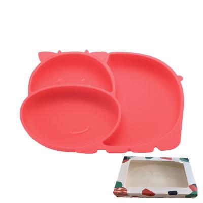 China Wholesale New Arrival Non-slip Soft Suction Amazon BPA Free No Puddle Feeding Baby Bowl Baby Bowl Silicon for sale