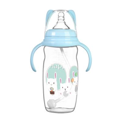 China 2021 Hot Seller BPA FREE FREE Baby Bottle For Baby Feeding Bottle Drinks Food Grade Silicone Milk Bottle Baby for sale