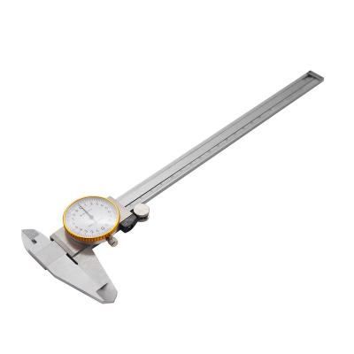 China Hot Sale Cheap Custom 6 Inch Dial Caliper Shock Proof Outside Diameter Vernier Caliper Measuring Tool for sale