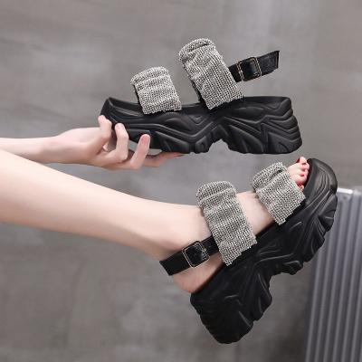 China High High Quality Summer Sports Style Woman's Sandals New Platform Stepped Up Sandals for sale